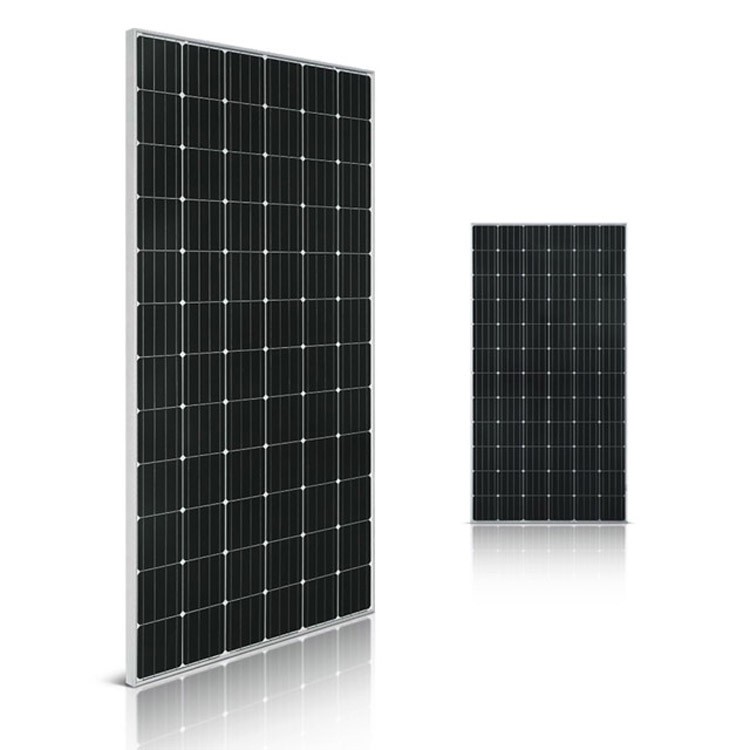 單晶360W370W380W太陽能電池板發(fā)電板單晶光伏組件