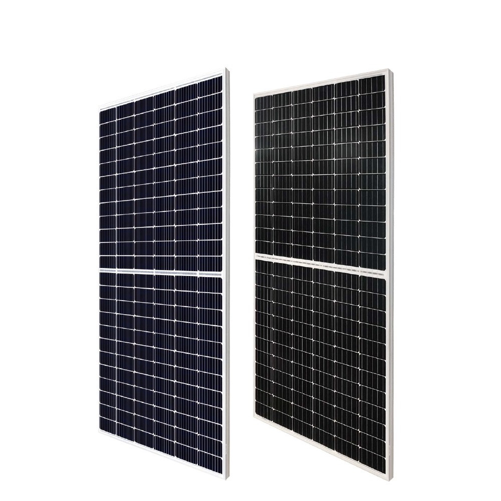 太陽能電池板光伏組件單晶450W半片發(fā)電板