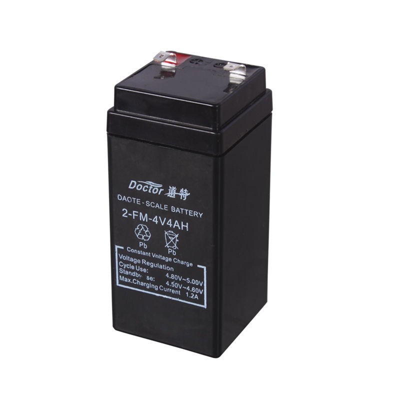 道特4V4AH/20hr充電電瓶電子秤電池4v商用臺稱免維護 鉛酸蓄電池