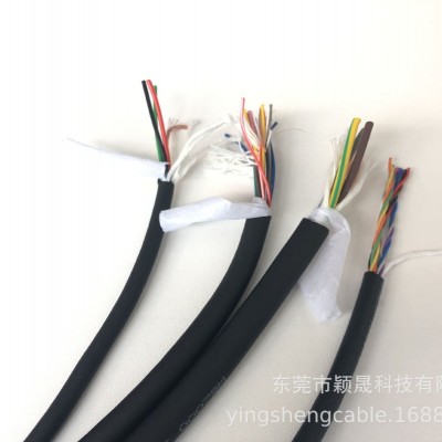 高速自動化設備專用耐機油高柔耐彎曲1000萬次拖鏈電纜TRVV9*0.3