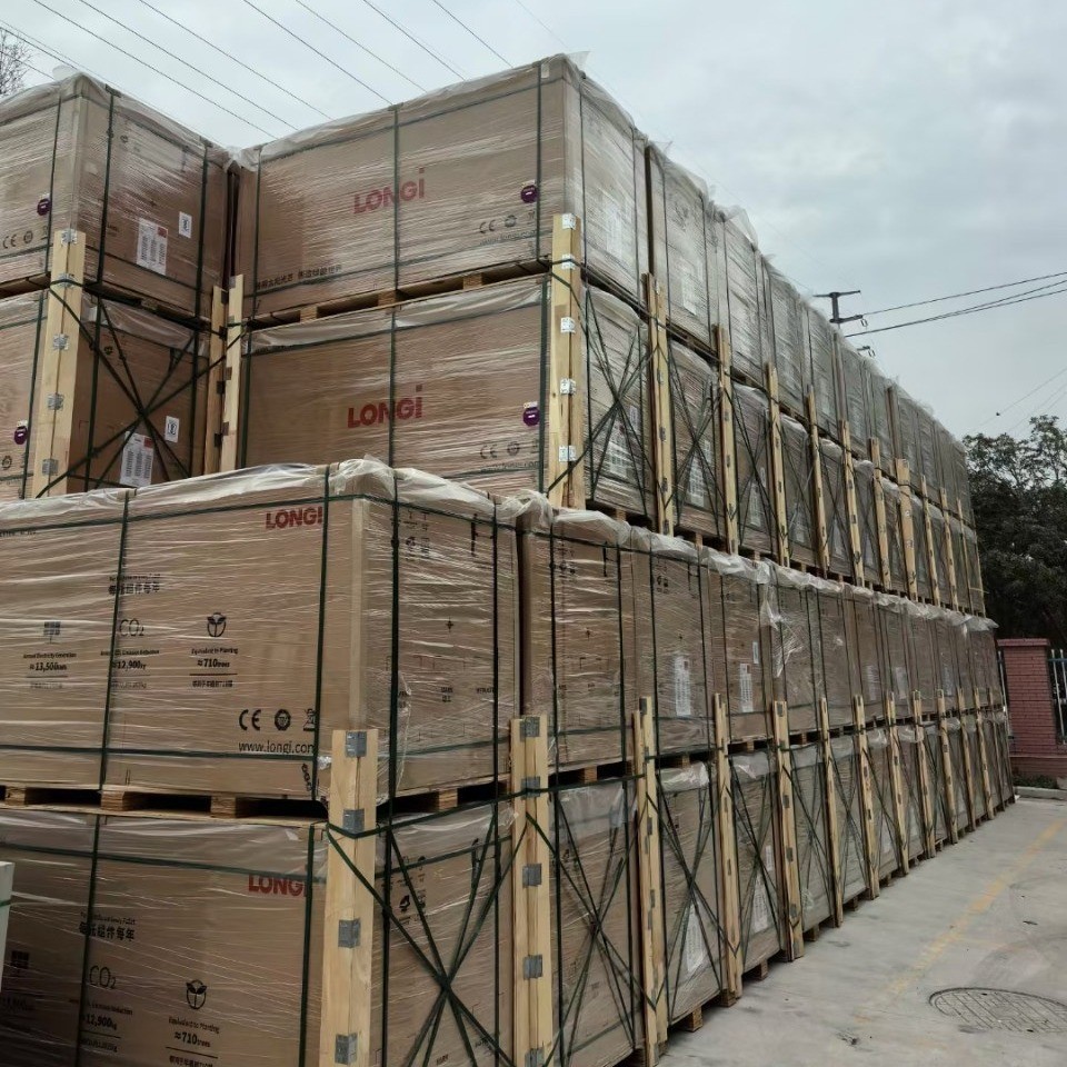 隆基550瓦正W級雙玻雙面