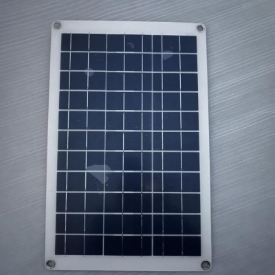 20W太陽能板套件12V電池充電器10-100A控制器RV船用露營單晶光伏